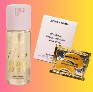 💗BUNDLE- Coco Gold Hydrating Setting Mist && Grace & Stella Eye Mask💗